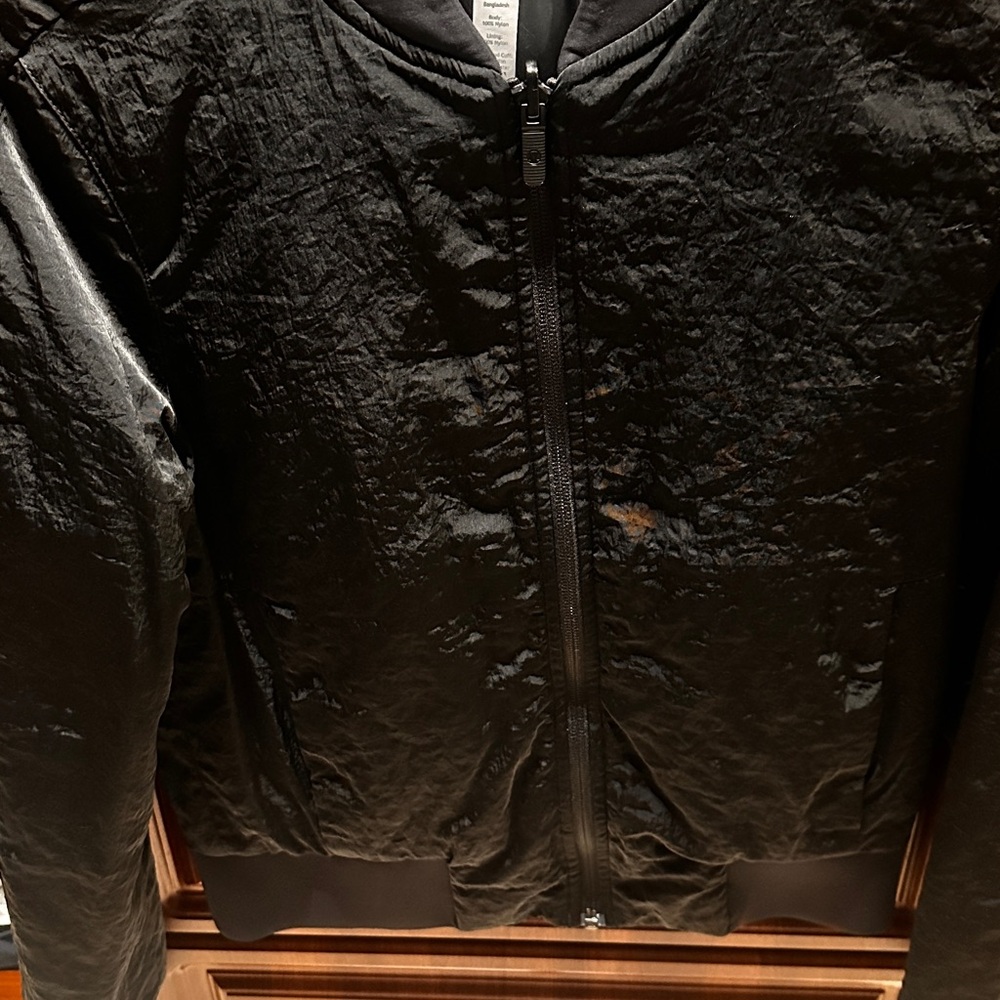 lululemon athletica Black Bomber Jacket